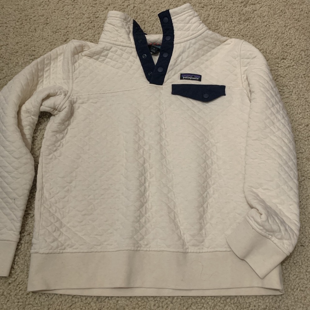 NWOT Patagonia quilted half zip